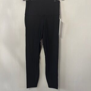 Lululemon Black Align Ribbed Pant 25” NWT